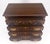 Wood Fine Block Front Scallop Carving 4 Drawers Bachelor Chest Dresser MINT For Sale - Image 7 of 12