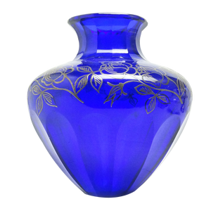Polish Art Deco Vase from Josephine Glassworks, 1930s