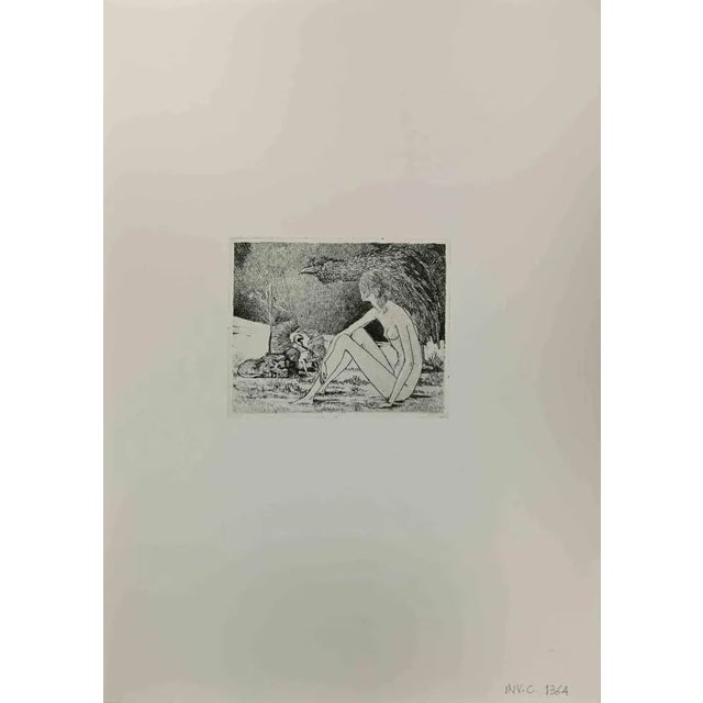 Sybil is an Original Etching realized by Leo Guida in 1970s. Good condition, no signature. Artist sensitive to current...