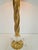 Metal Empire Marble Crystal Brass Stem Table Lamp, 1920 For Sale - Image 7 of 10