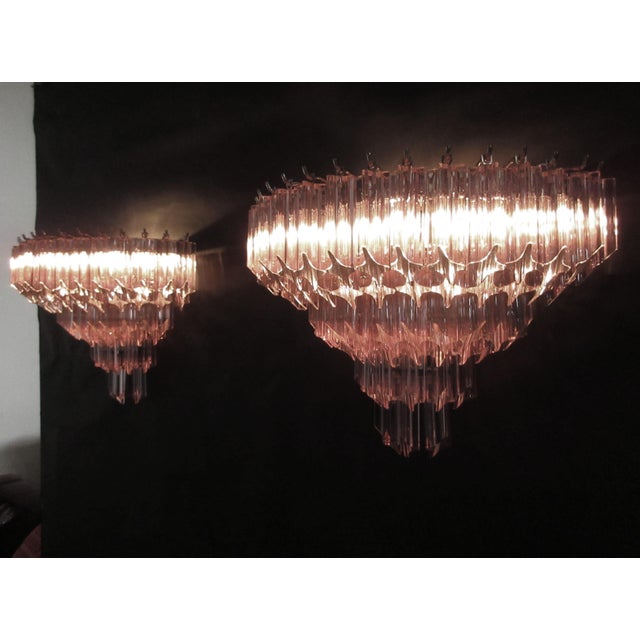 Vintage Murano Wall Sconces, 1990, Set of 2 For Sale - Image 14 of 18