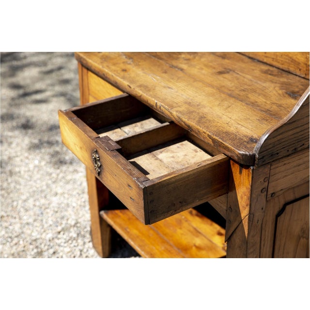 Antique French Fruitwood Washstand For Sale In New York - Image 6 of 11
