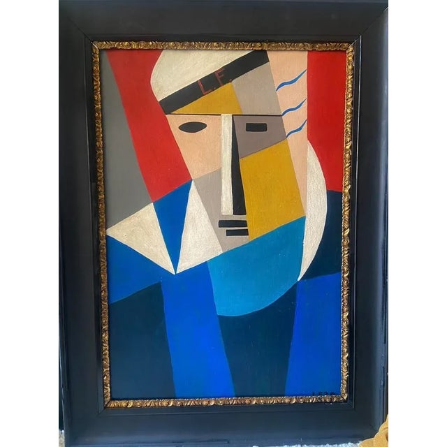Lyonel Feininger, Constructivist Composition, 1920, Oil Painting For Sale - Image 10 of 10