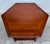 Hexagonal Wooden Coffee Table With Woven Cane Lower Tier For Sale - Image 6 of 11