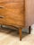 Vintage Chest Broyhill Sculptra MCM Gentleman's Tallboy Three Drawer Cabinet Dresser For Sale In Tampa - Image 6 of 18