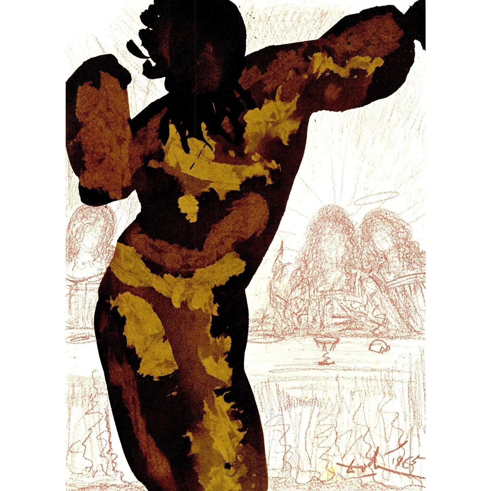 Salvador Dalí­, Composition (Michler/Löpsinger 1600; Field 69-3 ...
