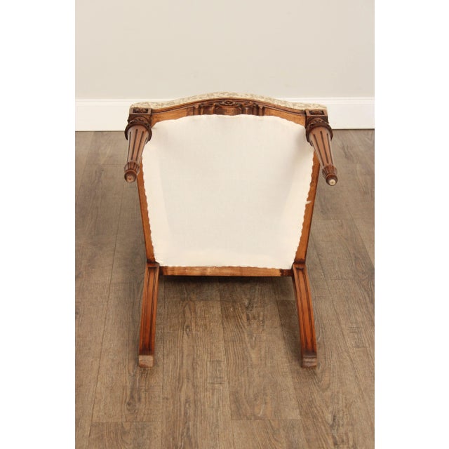 Early 21st Century Englander Line French Louis XVI Style Carved Dining Chairs - Set of 8 For Sale - Image 11 of 13