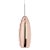 Tom Dixon Minimal Industrial Copper Tall Pendant Light, Contemporary, British For Sale