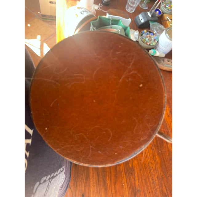 1970s Italian Cantagalli Majolica Trumpet Vase Lamp For Sale In Santa Fe - Image 6 of 7