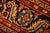 1890s Antique Warm Red Ground Floral Knotted Wool Persian Sultanabad Carpet Rug For Sale In New York - Image 6 of 8