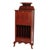 Late 19th Century Eastlake Style Chip Carved Cherry & Ormolu Drop Front Music Cabinet Stand C1890 For Sale - Image 5 of 7