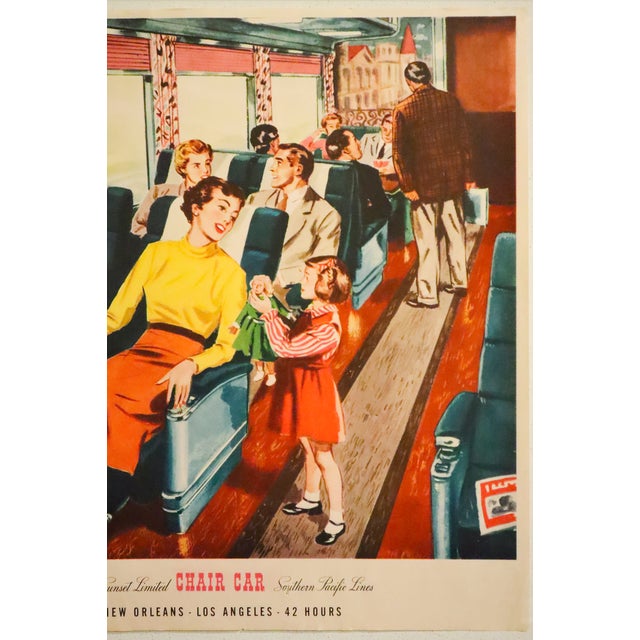 Date: 1950 Size: 21.5 x 21 inches Artist: William Haines Hall About the poster: Southern Pacific Lines was an American...