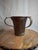Copper Antique Russian Imperial Copper Netilat Yadayim Cup 3 Handle Judaica Moscow Mark For Sale - Image 8 of 18
