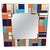 Not Yet Made - Made To Order Square Multicolor Murano Wall Mirror with Brass Inserts from Justfurnituress SRL For Sale - Image 5 of 5