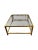 Vintage Mastercraft Solid Brass Waterfall Coffee Table with Beveled Glass Top – Hollywood Regency & Mid-Century Modern...