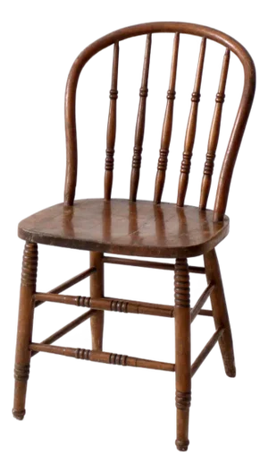 Antique Windsor Bow Back Chair