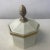Neoclassical Ernest Sohn Octagonal Ceramic Box With Pineapple Finial For Sale - Image 3 of 9