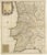 Beige Antique Map of Portugal by P. Schenk, 1700 For Sale - Image 8 of 8