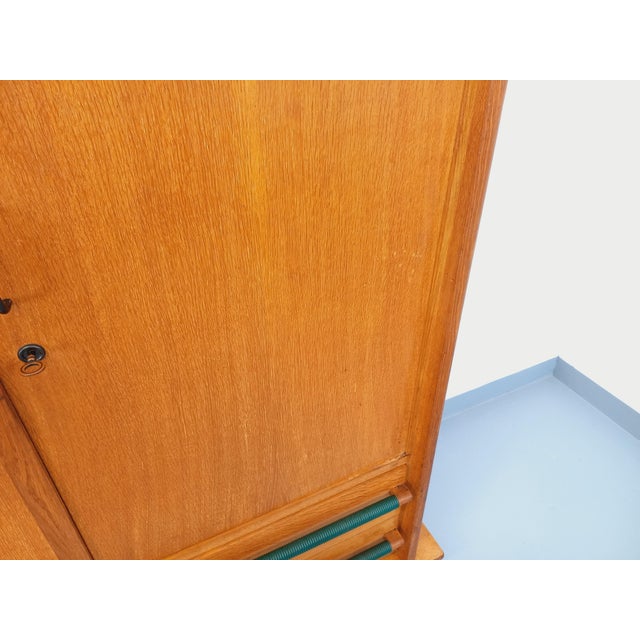 Vintage Oak Wardrobe, 1950s-1960s For Sale - Image 14 of 18