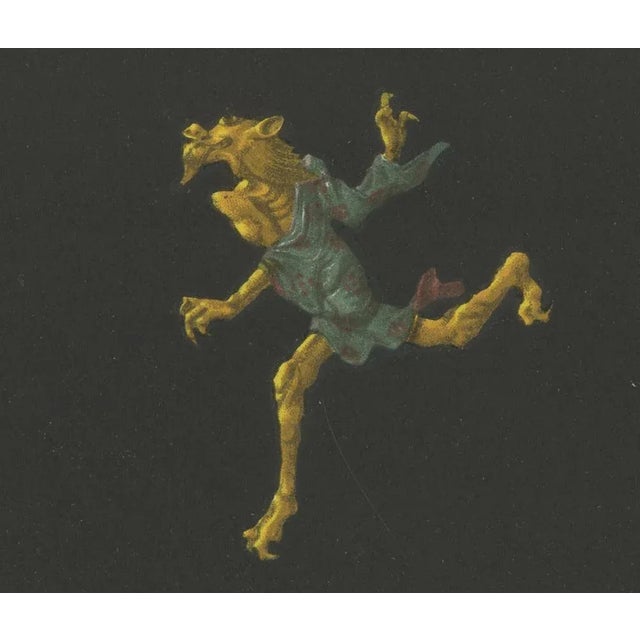 Late 19th Century Grotesque Fantasies in Vibrant Detail, 1884, Paper For Sale - Image 5 of 6