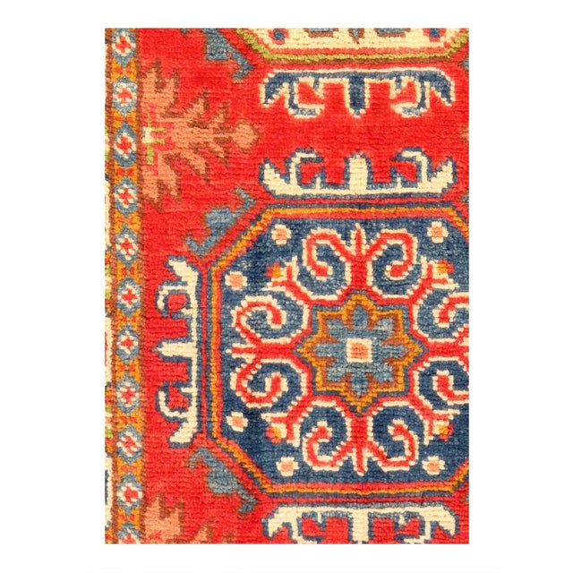 Kazak is a modern shape of old Caucasian rugs which strictly adheres to traditional design elements of the Caucasus. It...
