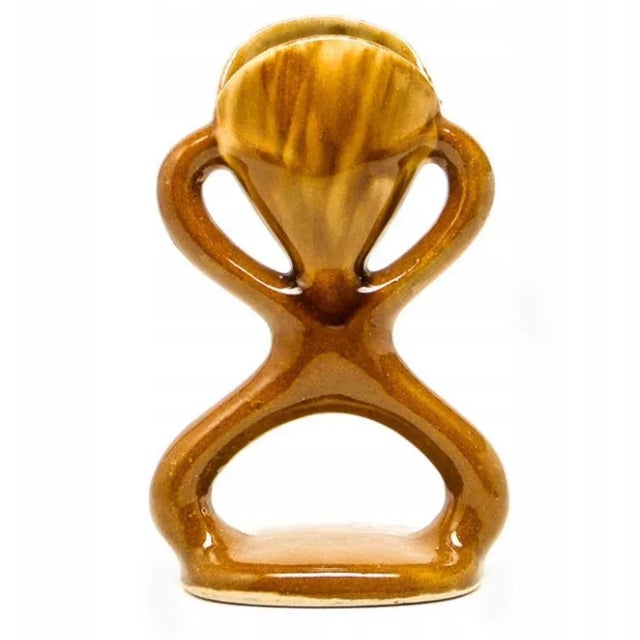 Postmodern Ceramic Vase, Poland, 1960s For Sale - Image 6 of 6