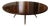 Highland House 90” Round Birdcage Table For Sale