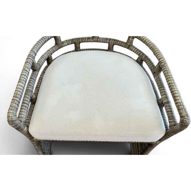 Coastal Palecek Thatcher Counter Stools, a Pair For Sale - Image 13 of 17