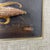 Japanese Gold-Tone Corn Relief Wall Art in Wood Frame For Sale - Image 4 of 6