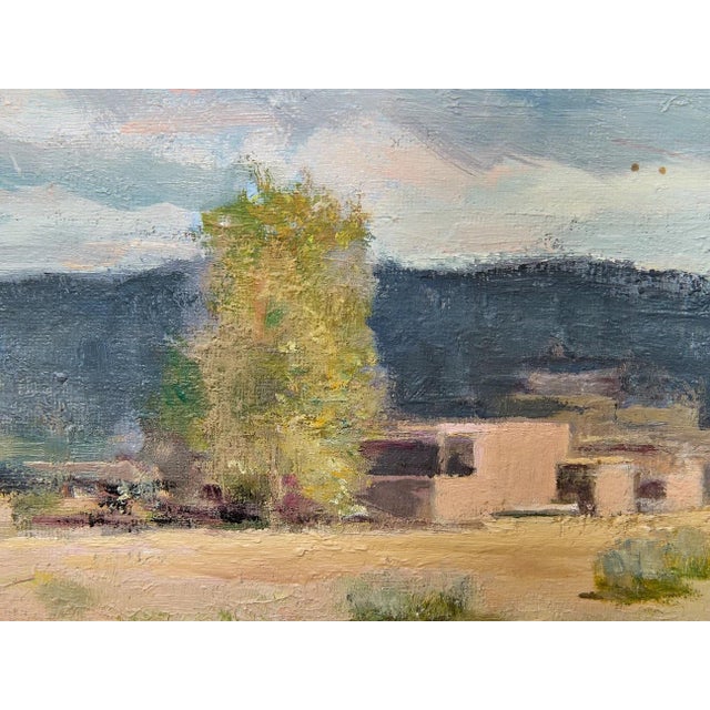 Felice Hrovat Original Plein Air Landscape Painting An original landscape painting by listed artist Felice Hrovat,...