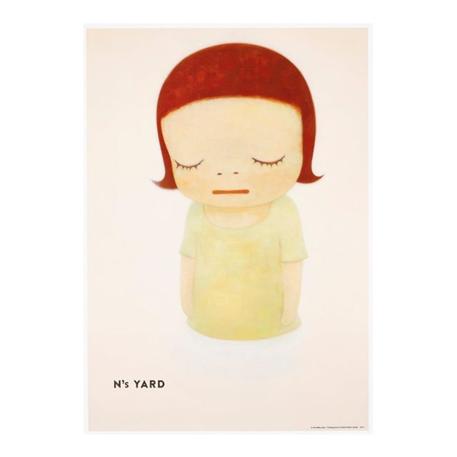 Yoshitomo Nara 奈良美智 in the Milky Lake Thinking One, 2021 For Sale