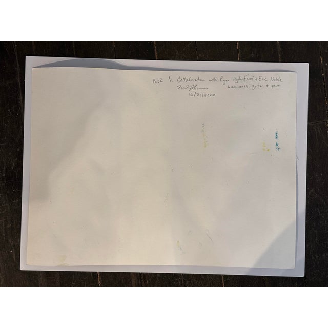 Contemporary Contemporary Abstract Sound Painting by Melanie Brown For Sale - Image 3 of 3