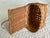 Vintage Beautiful Cherokee White Oak Wall Basket – Orig. Certification Tag by Renowned Alyne Driver For Sale - Image 9 of 15