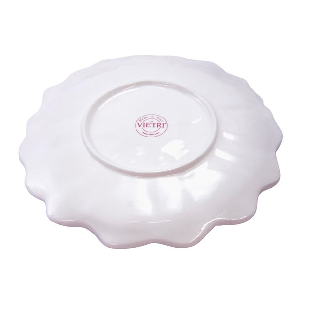 VIETRI Vietri Italian Flower Plates - Set of 4 For Sale - Image 4 of 4
