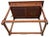 Vintage Writing Table, Desk, Large Drawer, Checkerboard Inlay, Sheraton Style For Sale - Image 12 of 12