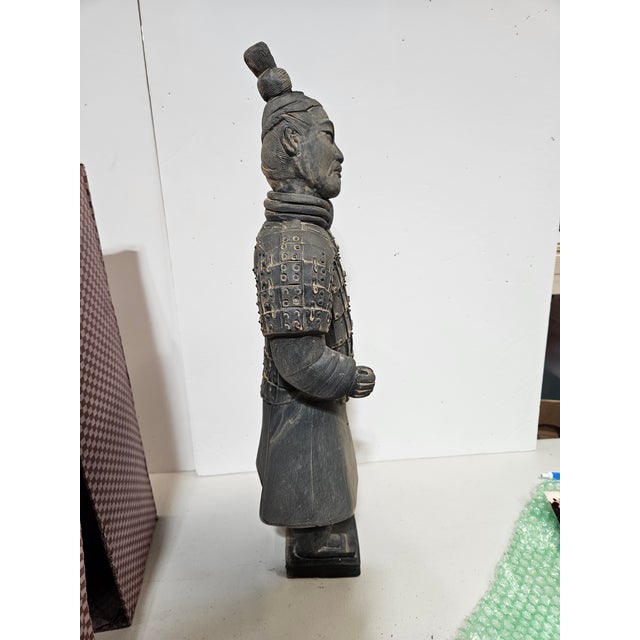 Chinese Soldier 1 Terra-Cotta Warrior For Sale - Image 3 of 6