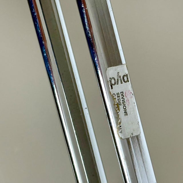 Metal Platone Folding Desk and Plia Chair by Giancarlo Piretti for Anonima Castelli, 1970s, Set of 2 For Sale - Image 7 of 12