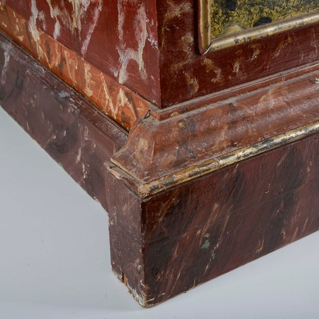 Lacquered Stool with Red and Green Base, 18th Century For Sale - Image 10 of 16
