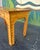 Herringbone Bamboo Writing Desk For Sale - Image 9 of 13