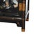 Early 20th Century Chinese Ebonized & Gilt Credenza With Figural & Floral Soap Stone Inlay 20thC For Sale - Image 4 of 17