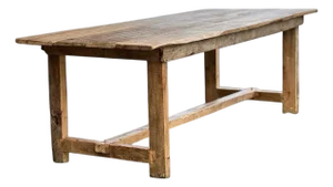 French Farmhouse Dining Table – Reclaimed Wood - 96"