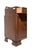 Heavy oak, carved details, and absolutely no interest in disappearing into the background. This vintage Tudor Revival...