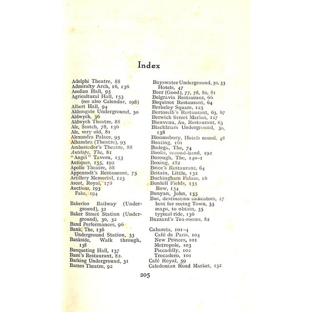 "How to Be Happy in London" 1926 Macclure, Victor For Sale In New York - Image 6 of 10