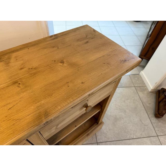 Antique Reclaimed Wood Shop Cabinet For Sale - Image 9 of 17