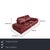The Koinor Volare leather sofa is a masterful example of intelligent German design and maximum versatility. The chic red...