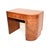 A stunning original Art Deco figured walnut desk. This was made in England, it dates from the 1930’s. It is an unusual...