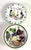 Art Nouveau 1970s L Godinger-“ New in the Box” Porcelain-Canapé Plates – Set of Four For Sale - Image 3 of 8