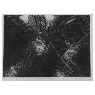 Daniel Beugniot (Dul), The Waves of the Giants, Original Etching For Sale