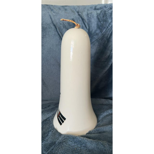 Vintage Sandien Signed Hopi Ceramic Tower Bell 13" - Large Abstract Owl Motif When I was growing up in the 70s my dad was...