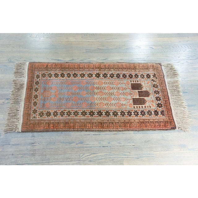 Early 20th Century Baluch Prayer Rug For Sale - Image 17 of 17